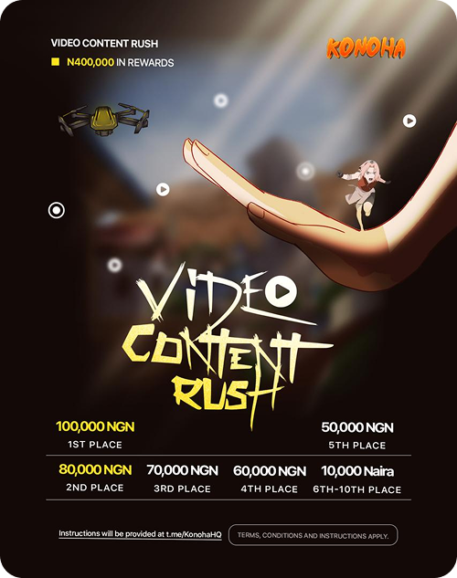 Video Content Rush Contest